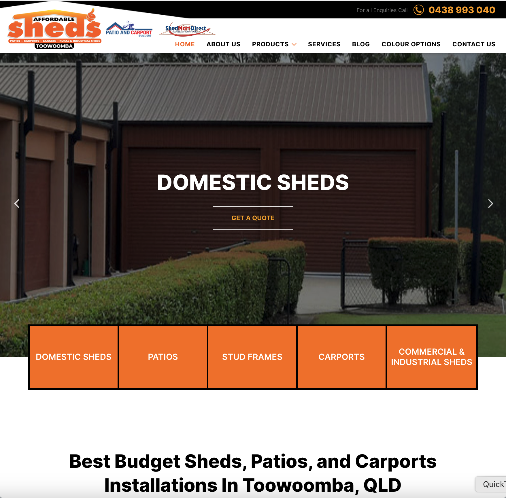 Affordable Sheds Toowoomba - Project